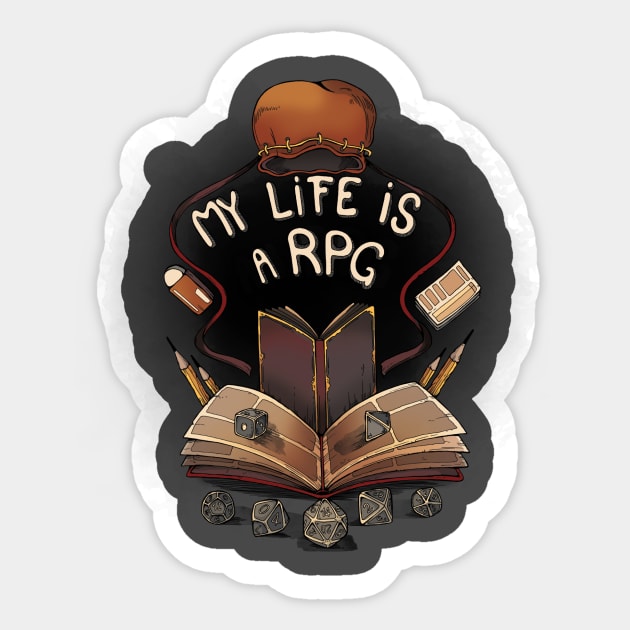 Rpg Life Sticker by Vallina84